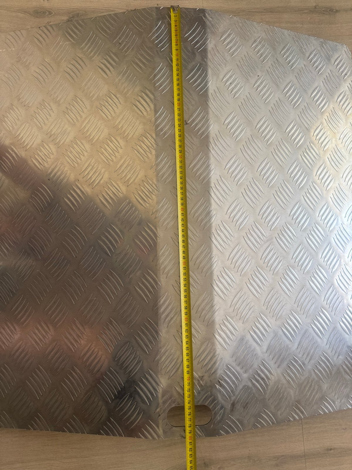 Aluminium Drempelplaat / Oprijplaat - 80x60 cm, Ophalen, Gebruikt