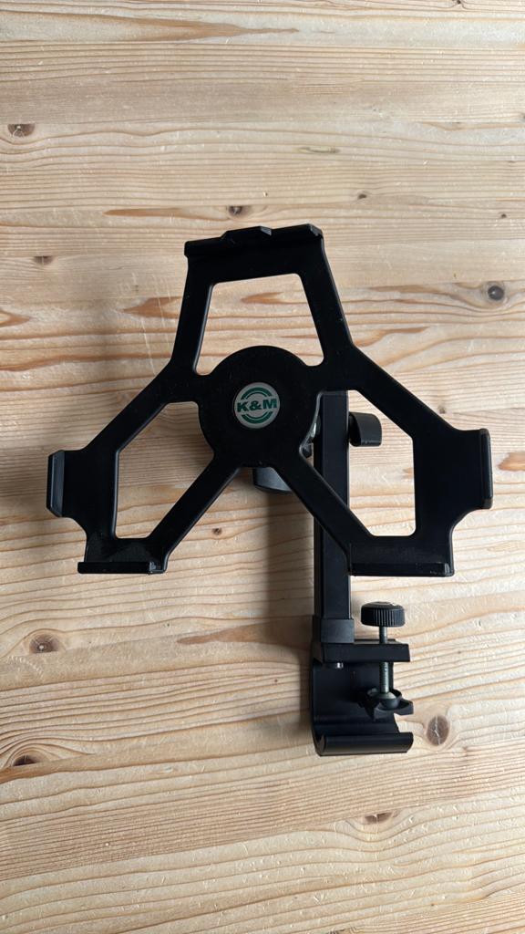 ipad houder voor microfoonstandaard, Ophalen
