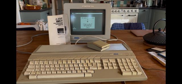 atari computer vintage (gebruikt voor muziek), Computers en Software, Vintage Computers, Ophalen, Atari