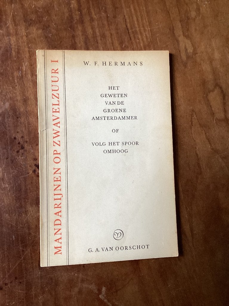 W.F. Hermans - Mandarijnen op zwavelzuur I (1965), W.F. Hermans, Nederland, Ophalen, Gelezen