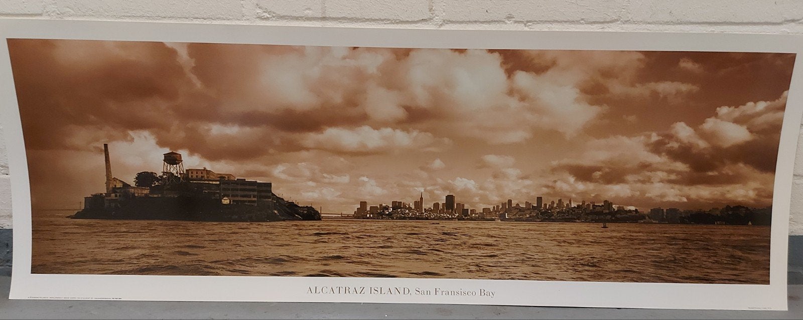 Alcatraz Island, San Francisco Bay, Ophalen of Verzenden, 75 tot 100 cm, 5 – 50, Print