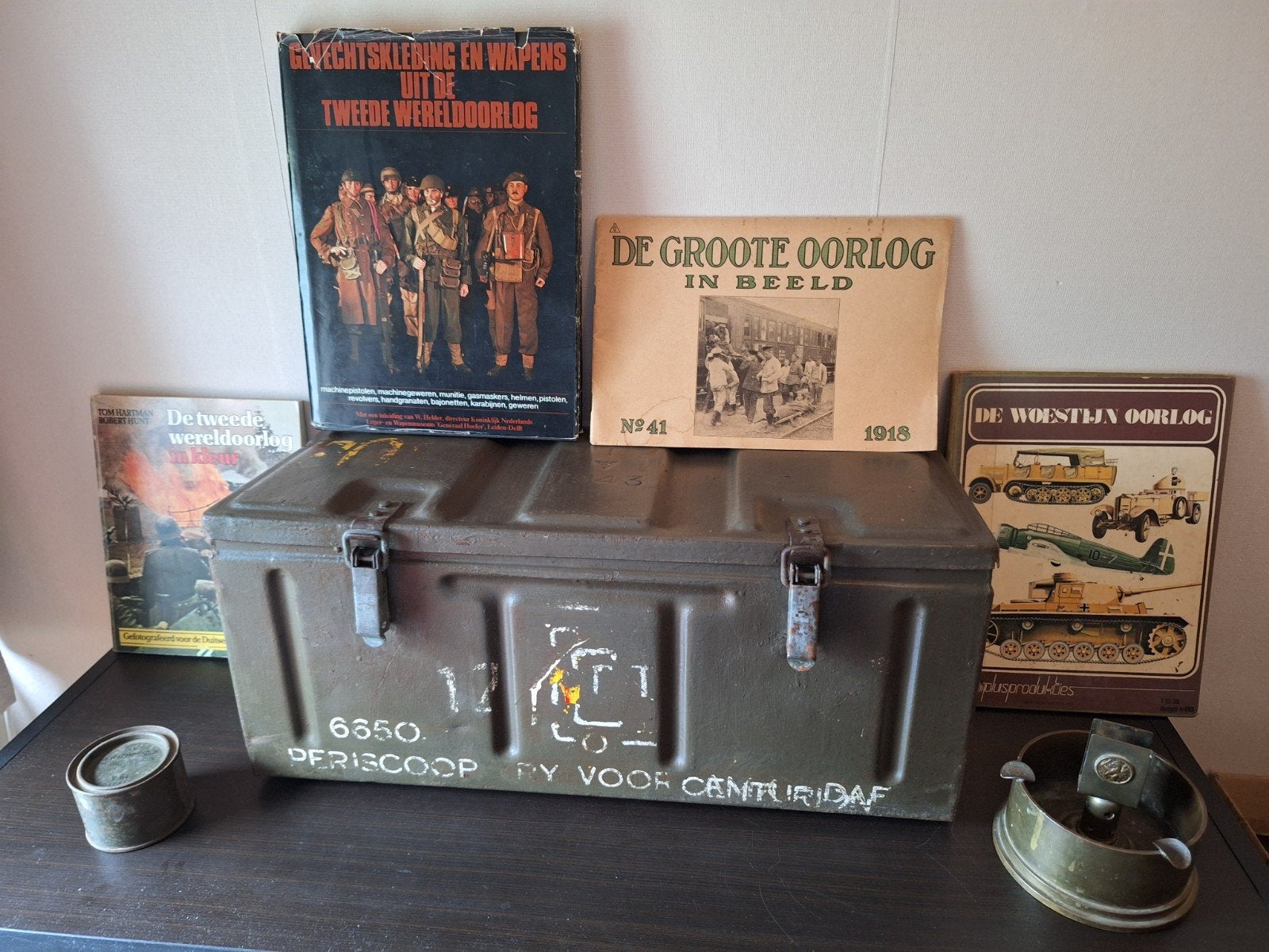 Transportkist en meer WW2., Ophalen, Nederland