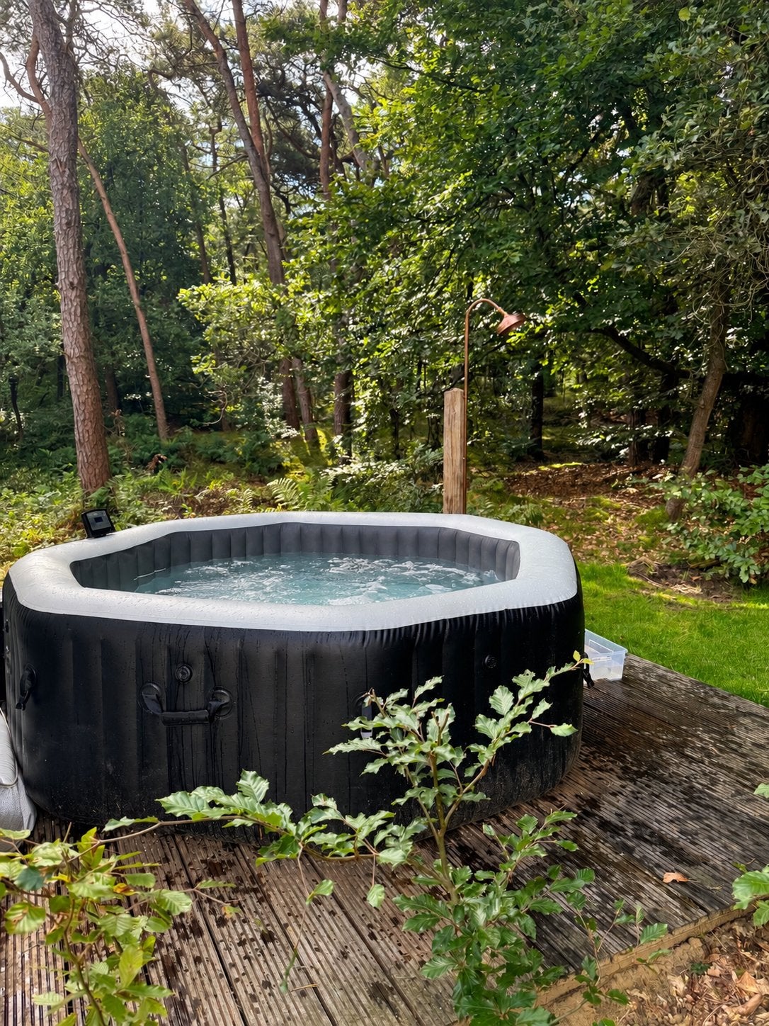 Opblaasbare Jacuzzi purespa Intex, Ophalen, Gebruikt, Filter, Opblaasbaar