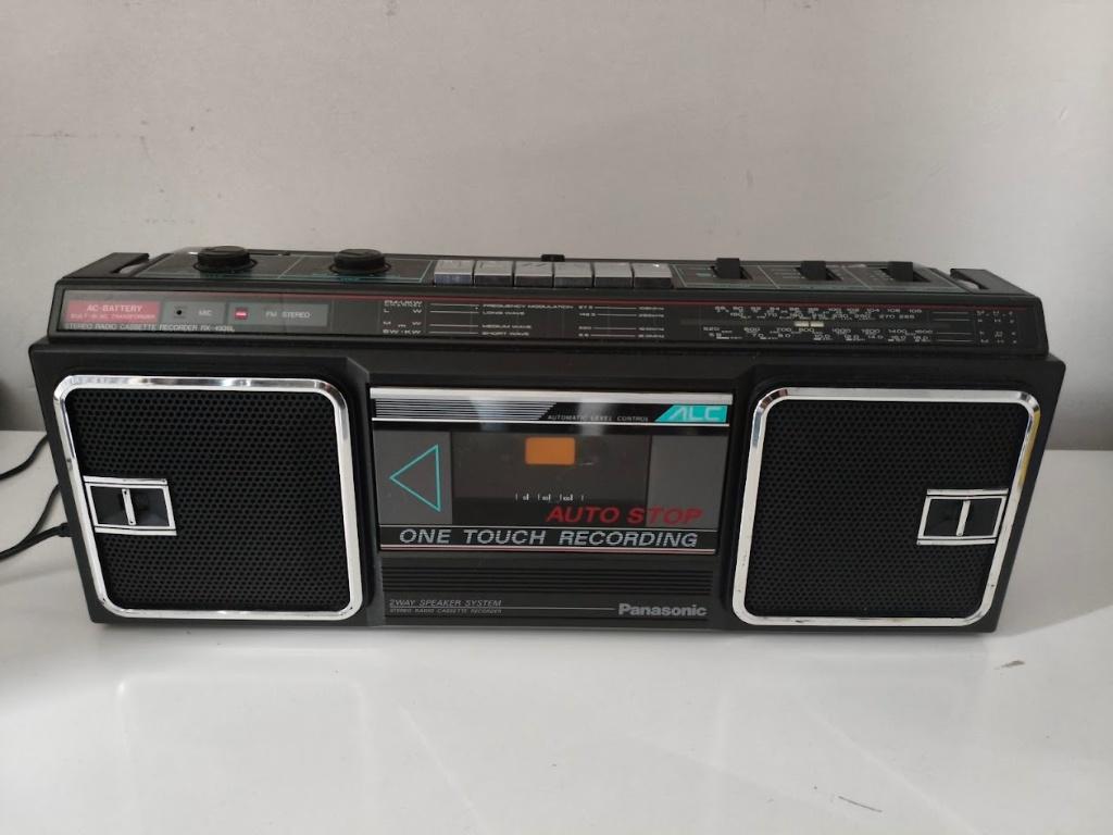Panasonic RX-4936L radio- cassette recorder, Ophalen of Verzenden, Gebruikt, Overige typen