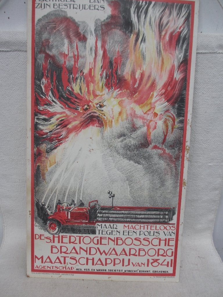 Poster 1929 Andreas j Verhorst (1889-1977)