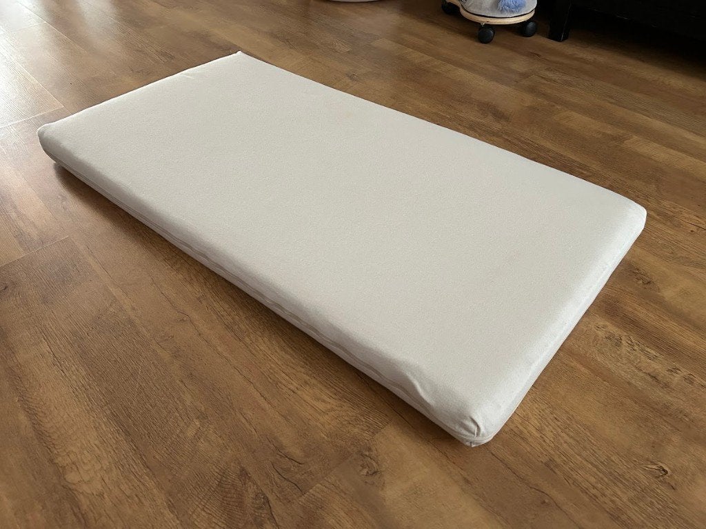 Biologisch Ledikantmatras Prolana Ronja Plus Wol 60 x 120cm, Ophalen, Zo goed als nieuw, Ledikant