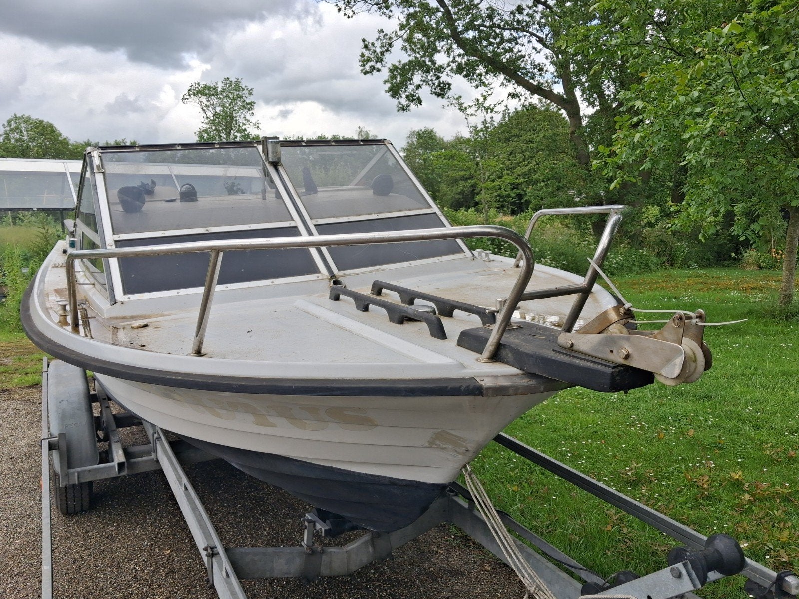 Rvs railing  preekstoel, Watersport en Boten, Ophalen of Verzenden
