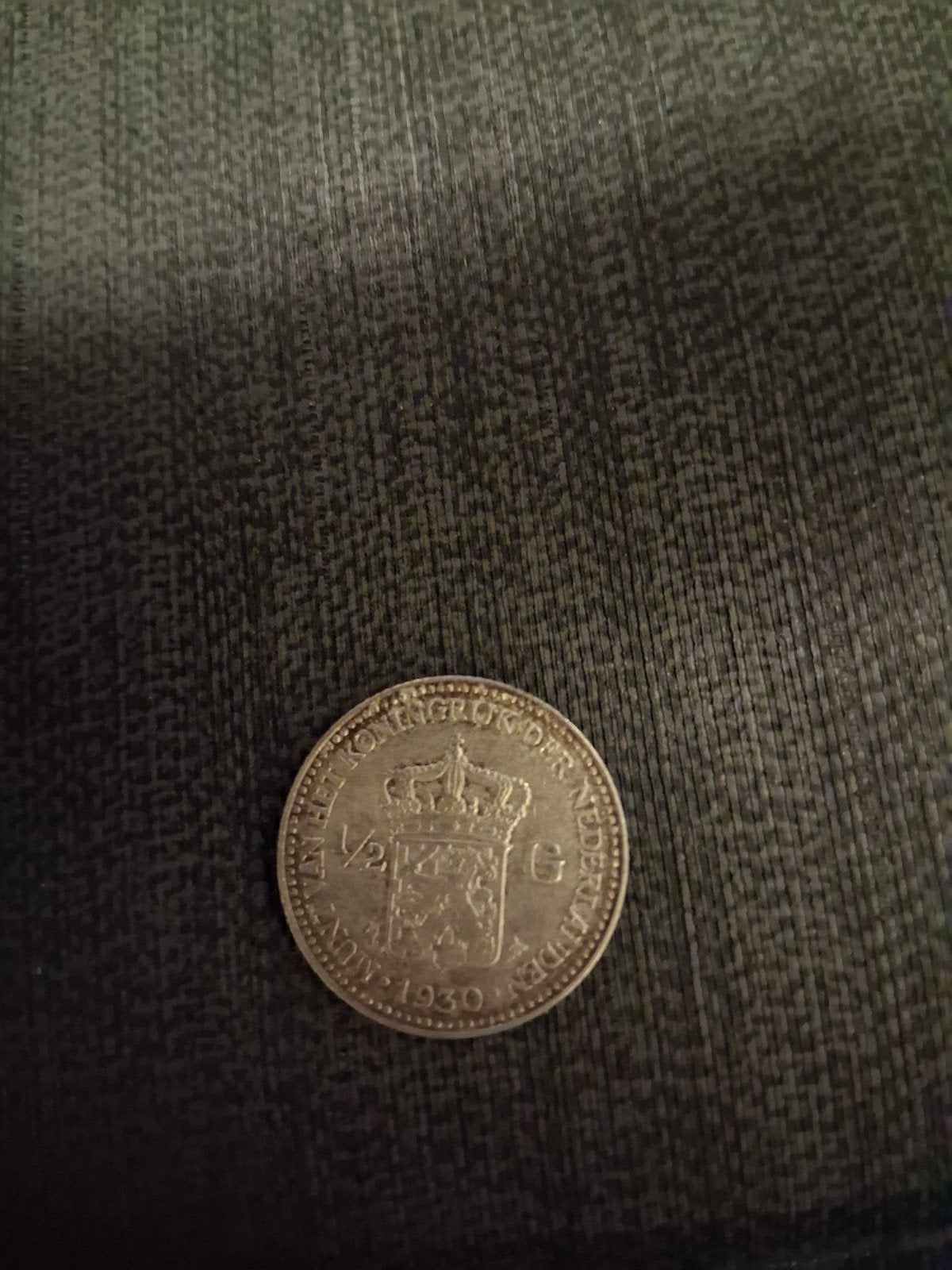 Zilveren ½ Gulden Koningin Wilhelmina 1930, Ophalen