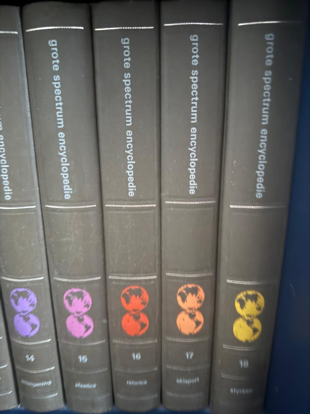 Complete Grote Spectrum Encyclopedie – 25 delen, Boeken, Ophalen, Zo goed als nieuw, Algemeen