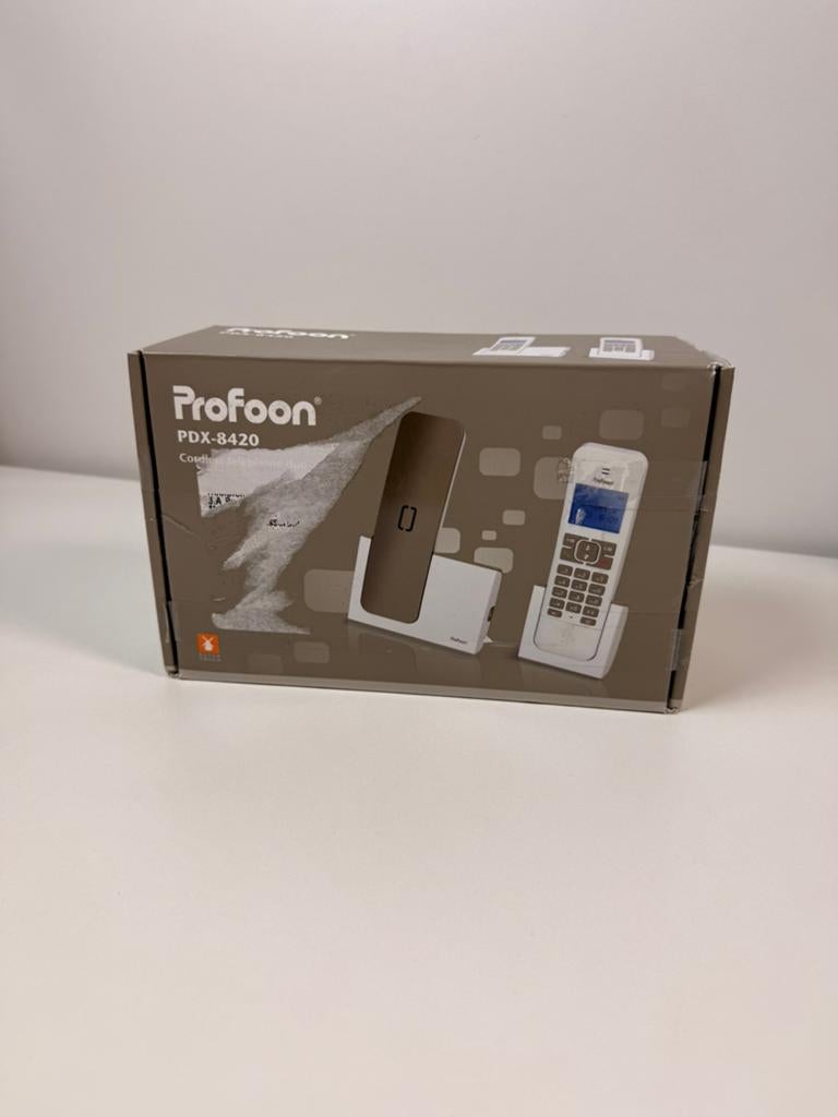 Profoon PDX 8420 set van 2 vaste telefoons, Ophalen of Verzenden, Nieuw, 2 handsets