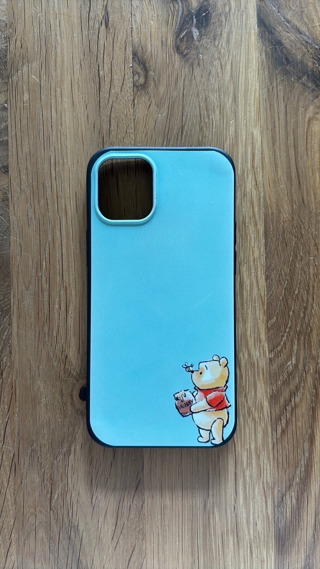 Winnie de Pooh telefoonhoesje iphone 12 mini, Ophalen of Verzenden, Nieuw, IPhone 12 Mini, Blauw