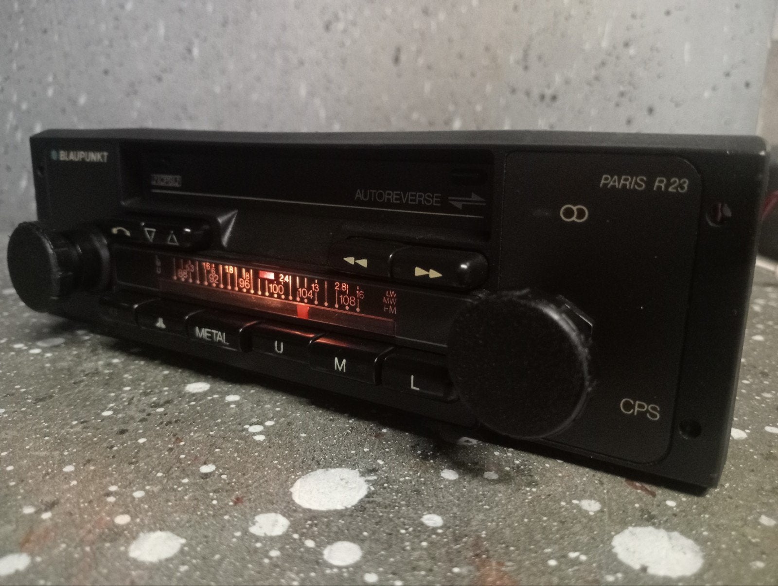 Blaupunkt Paris R 23 Radio Cassette, Ophalen of Verzenden