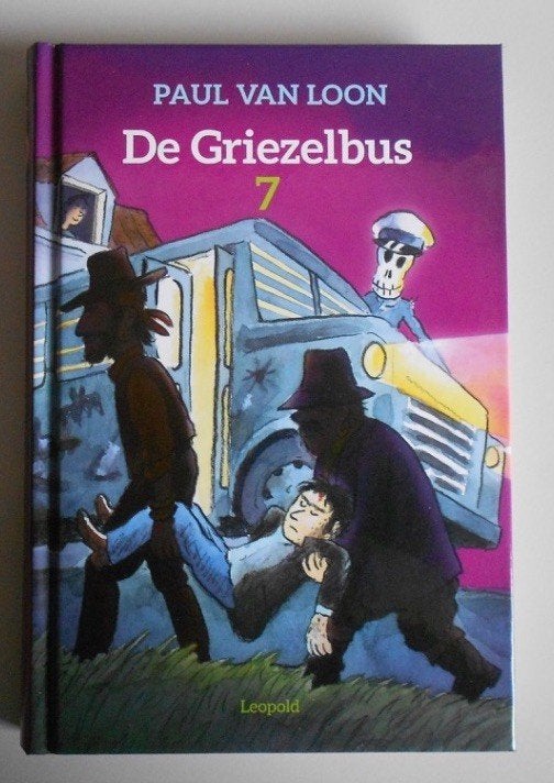De Griezelbus 7 - Paul van Loon ( met Onnoval / Reizigers ), Ophalen of Verzenden, Zo goed als nieuw, Fictie algemeen