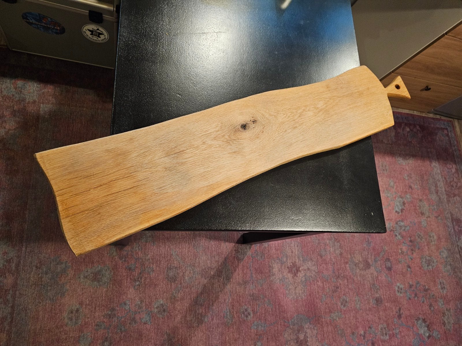 Grote borrelplank, Ophalen