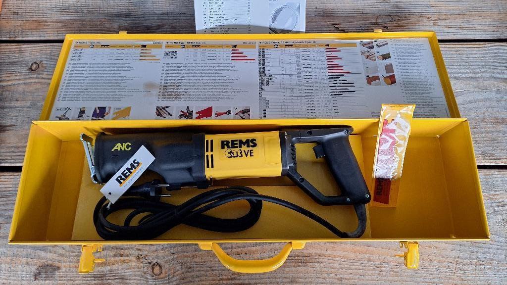 Rems Cat VE Schrobzaag zaagmachine reciprozaag, ., Nieuw, Ophalen of Verzenden, .