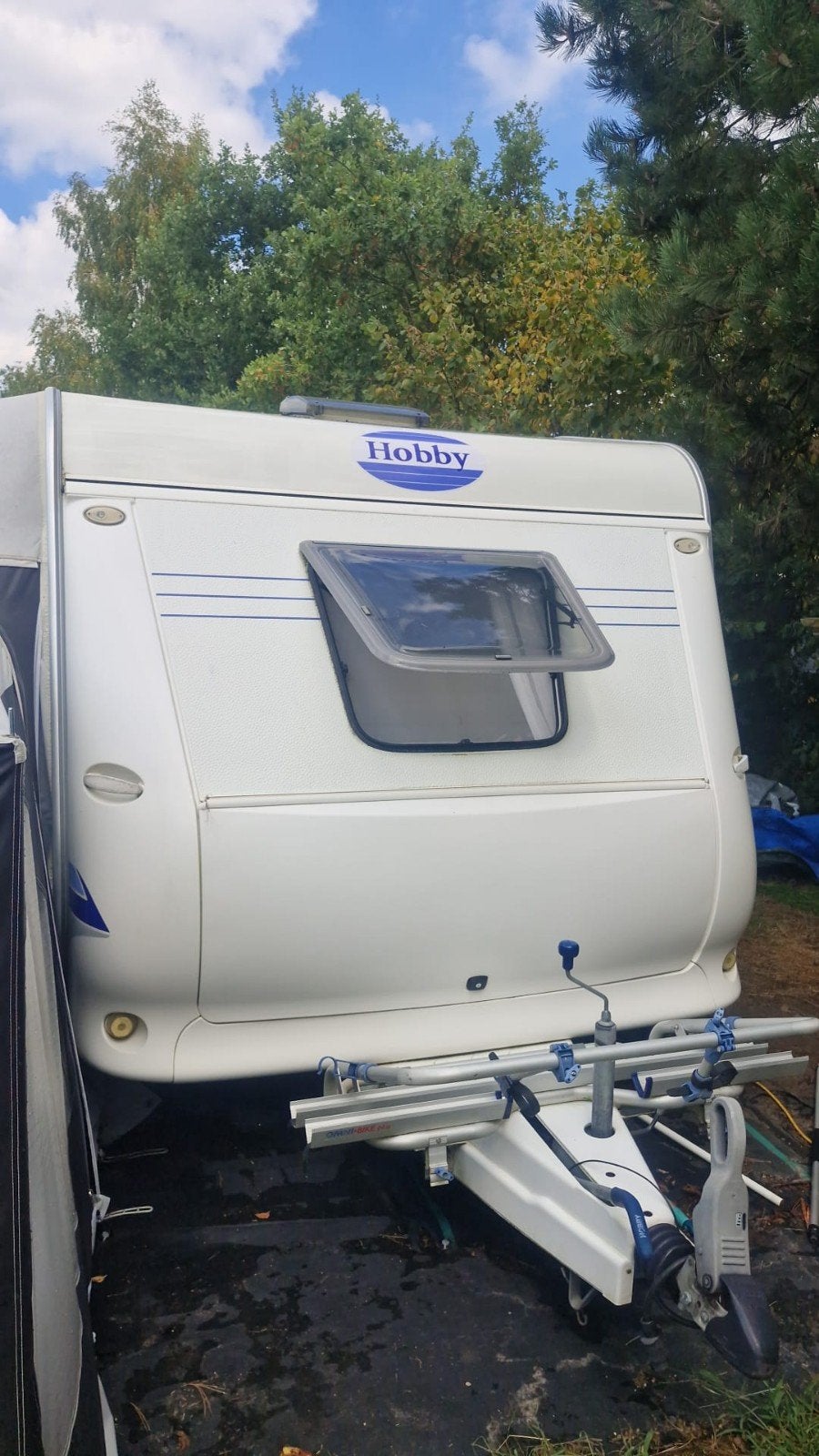 Complete Hobby 495 UL Caravan uit 2006 met voortent, Rondzit, Hobby, Particulier, 6 tot 7 meter