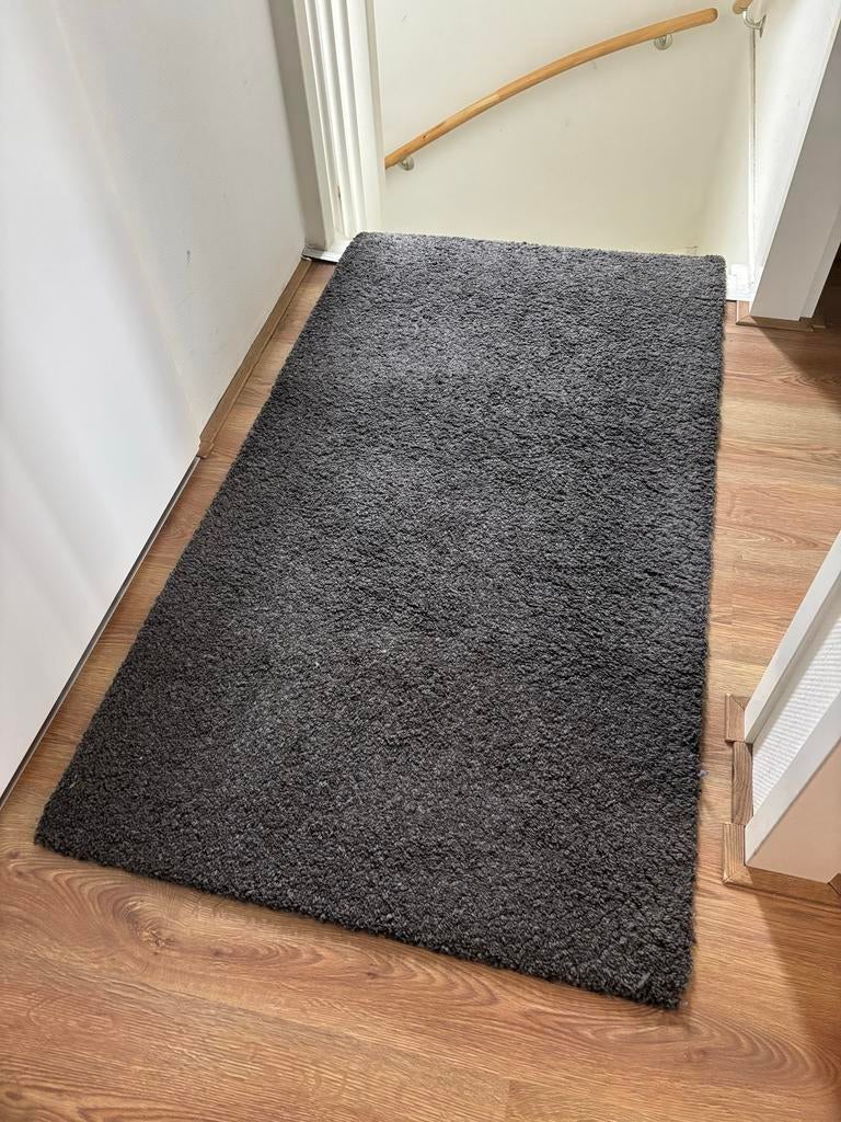 IKEA Ådum vloerkleed - Grijs, 80x150 cm, Ophalen, Gebruikt, 100 tot 150 cm, 50 tot 100 cm