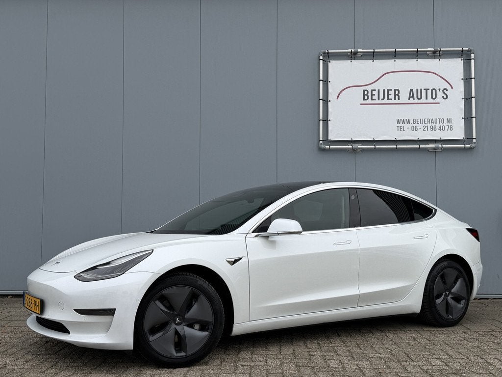 Tesla Model 3 Long Range AWD 75 kWh SOH 88,7%/Trekhaak/Autop, Auto's, Tesla, Automaat, Wit, 1000 kg, 560 km