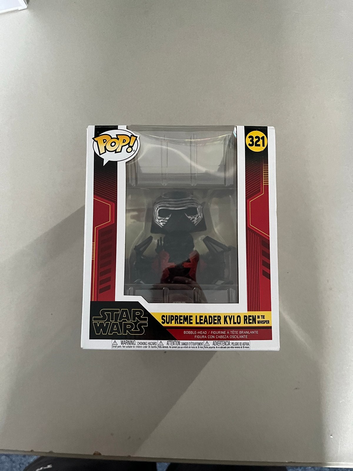 Funko Pop! Star Wars Supreme Leader Kylo Ren TIE Whisper, Ophalen of Verzenden, Nieuw