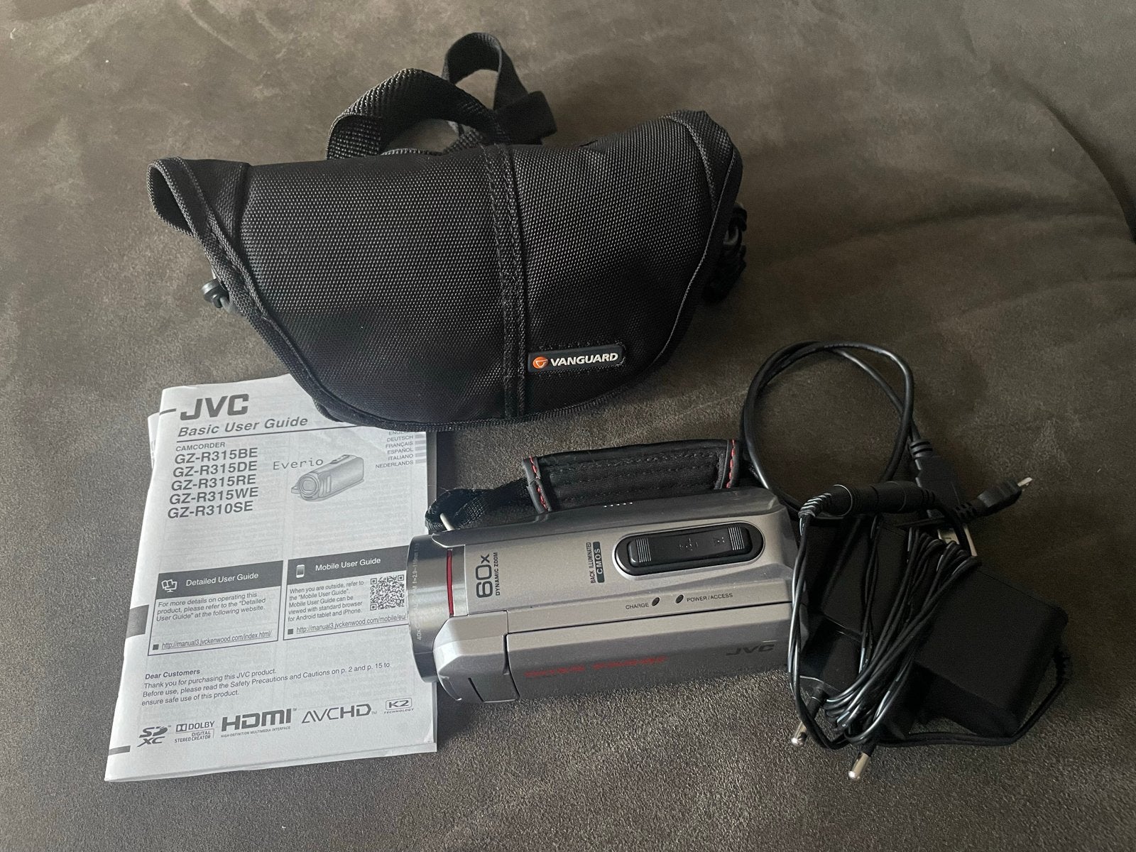 JVC Everio Full HD Camcorder, Full HD, JVC, 20x of meer, Overige soorten