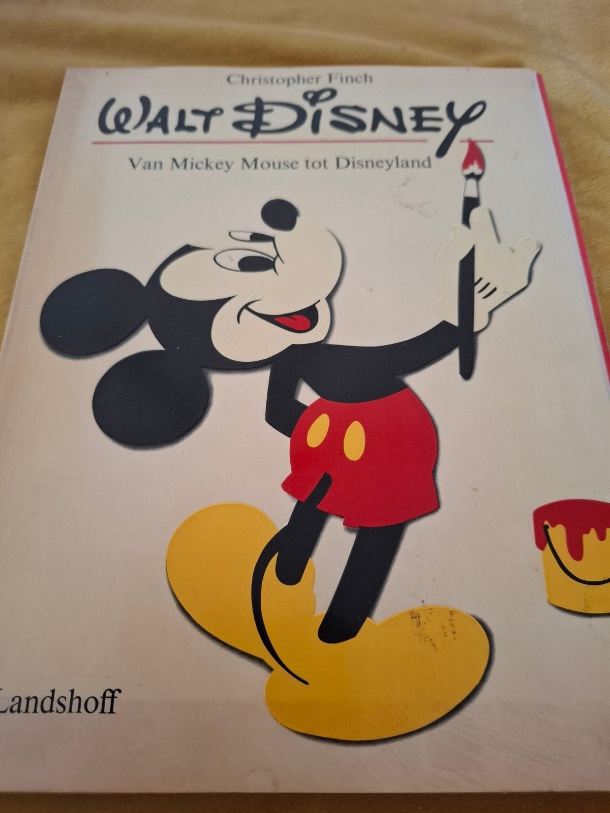 Walt Disney: Van Mickey Mouse tot Disneyland - Boek, Ophalen of Verzenden, Mickey Mouse, Gebruikt, Papier, Kaart of Schrift