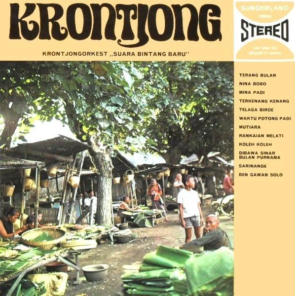LP - Suara Bintang Baru – Krontjong, Inclusief binnenhoes, Ophalen of Verzenden, Zo goed als nieuw, Aziatisch