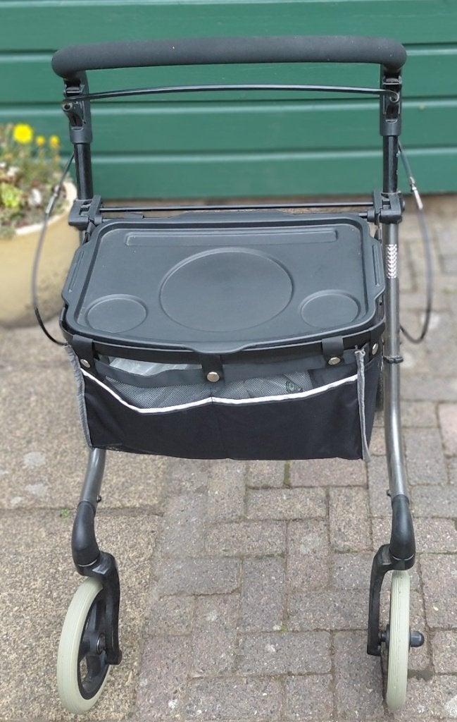 Alino Hybride rollator, Ophalen, Opvouwbaar, Zo goed als nieuw