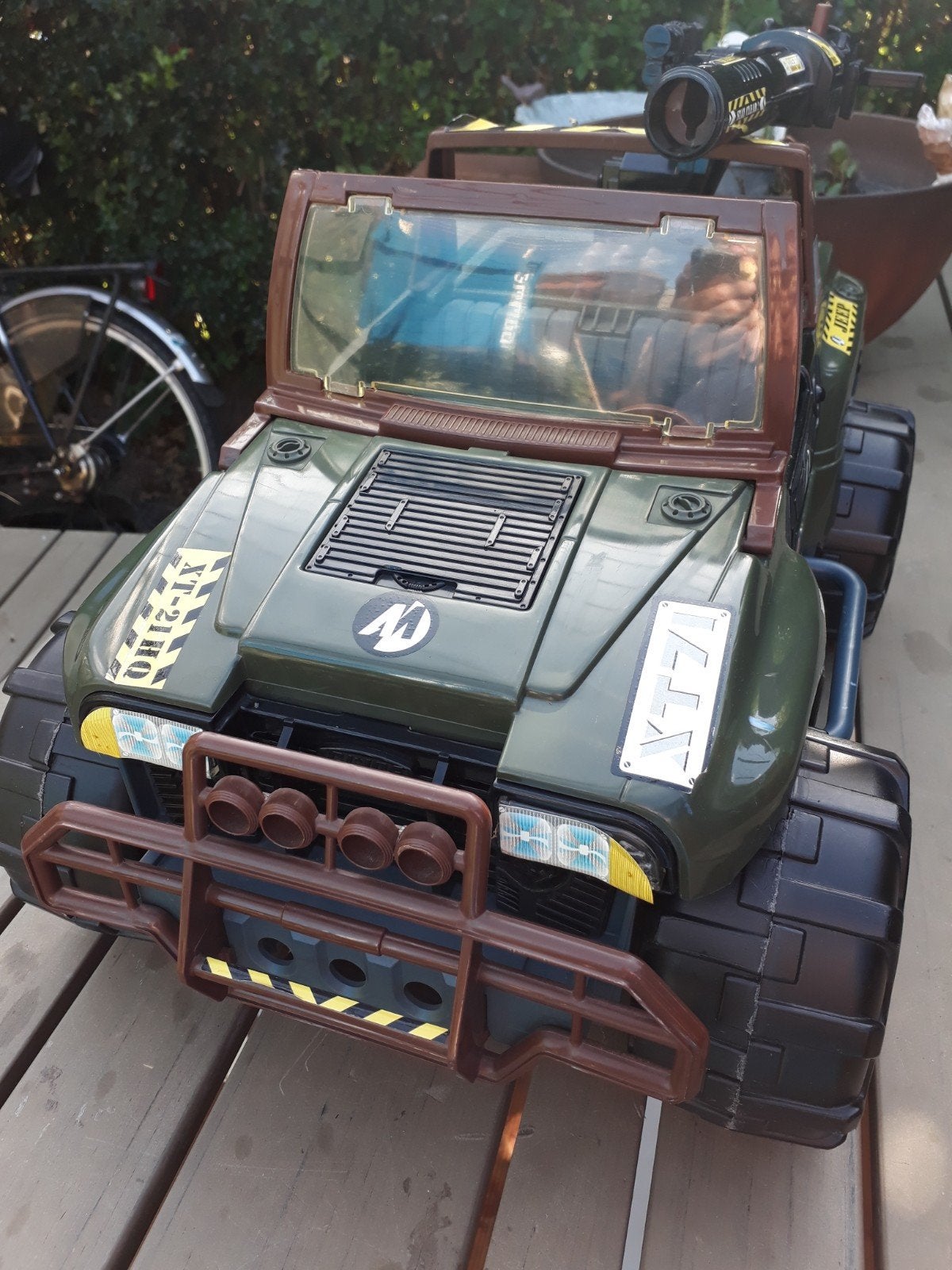 Actionman xt71  jeep  met figuur Hasbro, Ophalen of Verzenden, Nieuw