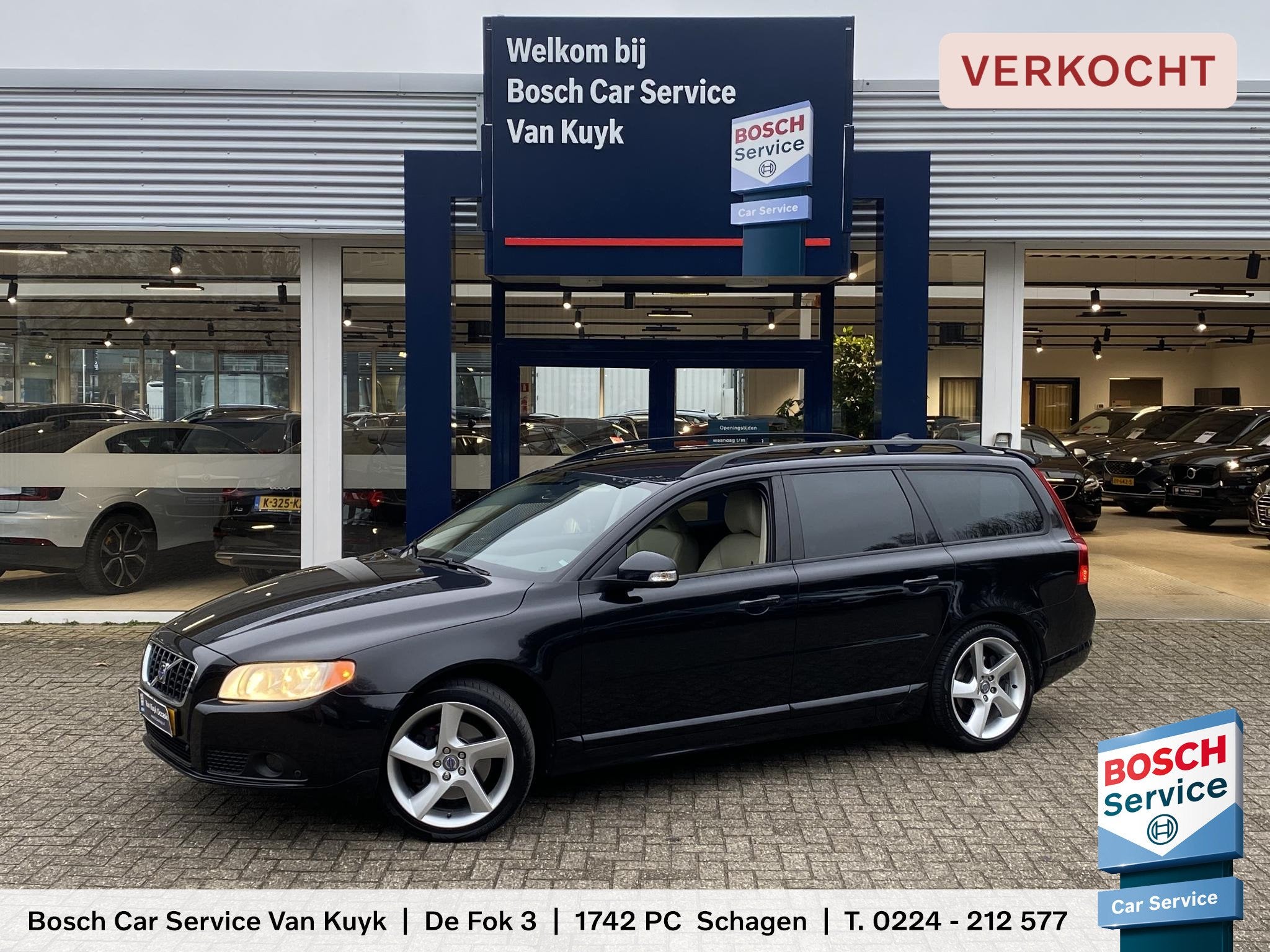 Volvo V70 3.0 T6 AWD Momentum / Automaat / NL-Auto / 6-Cilin, Auto's, Automaat, Gebruikt, 2953 cc, 2000 kg
