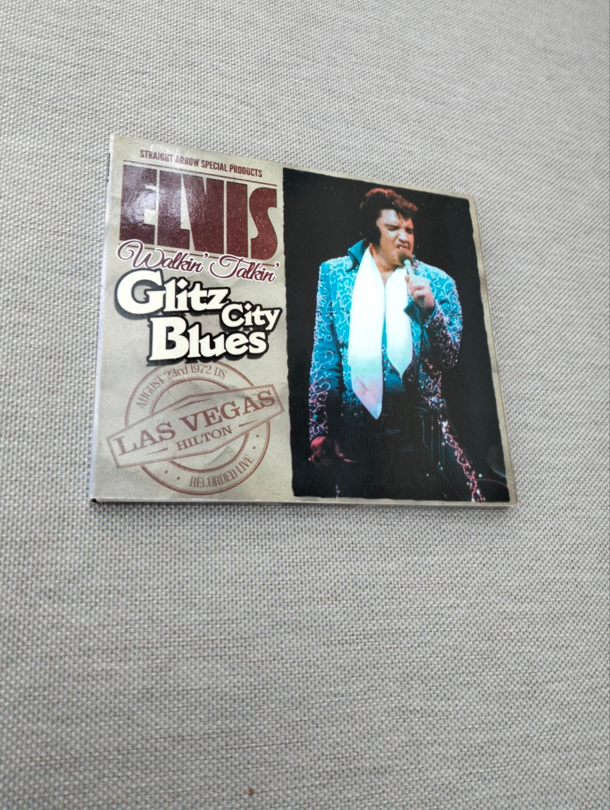 Elvis Presley digipack cd "WALKIN' TALKIN' GLITZ CITY BLUES, Ophalen of Verzenden