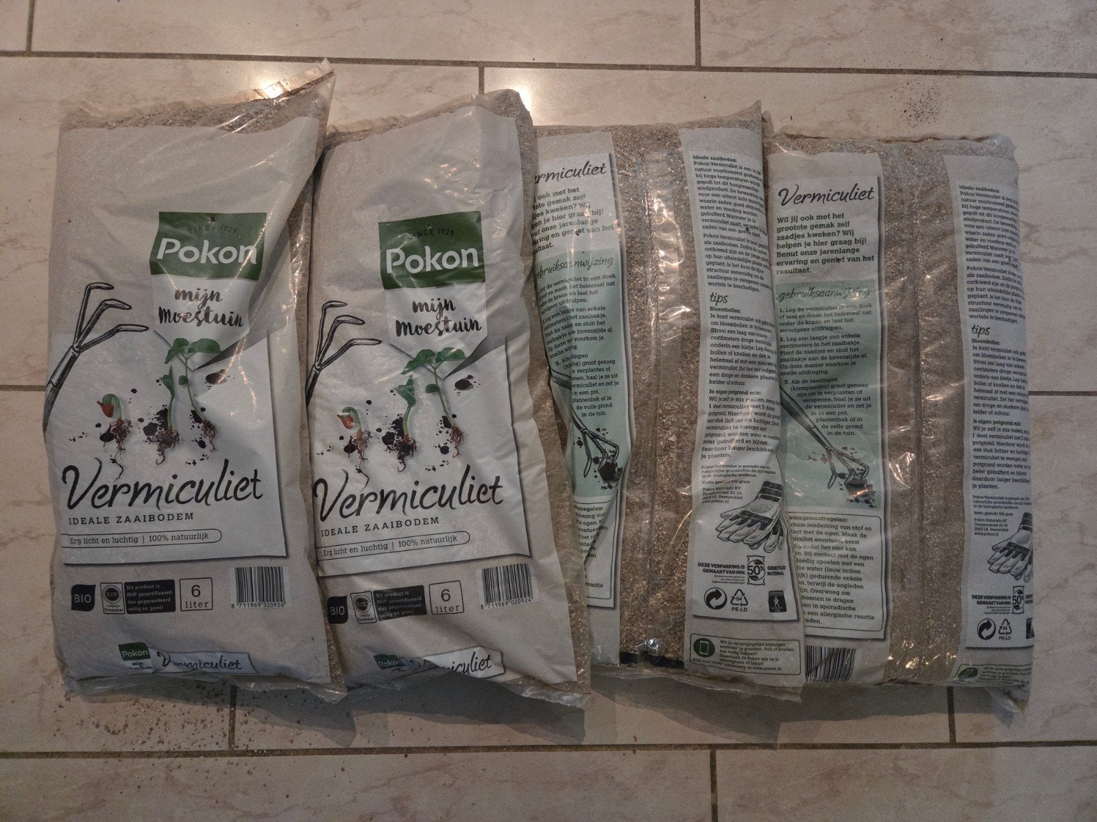 Pokon Vermiculiet 24l (4x6l), Ophalen of Verzenden, Vermiculiet