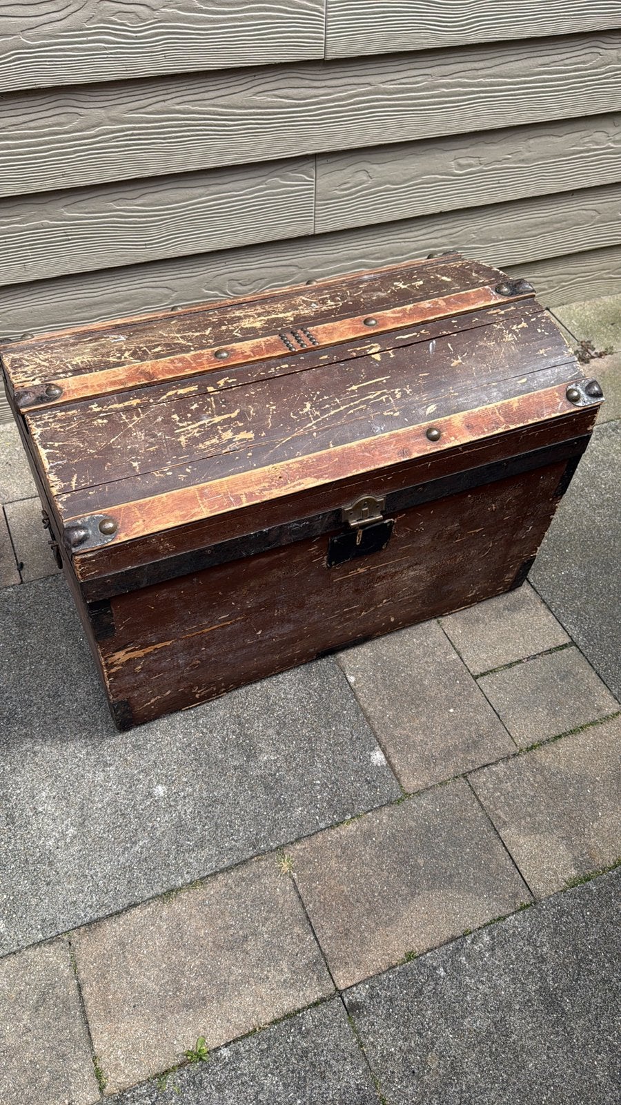 Oude kist opknapper - Gratis, Ophalen, Minder dan 50 cm, Gebruikt, 50 tot 100 cm
