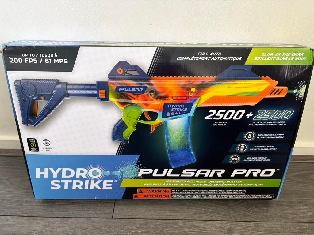 Gel blaster, Ophalen, Zo goed als nieuw
