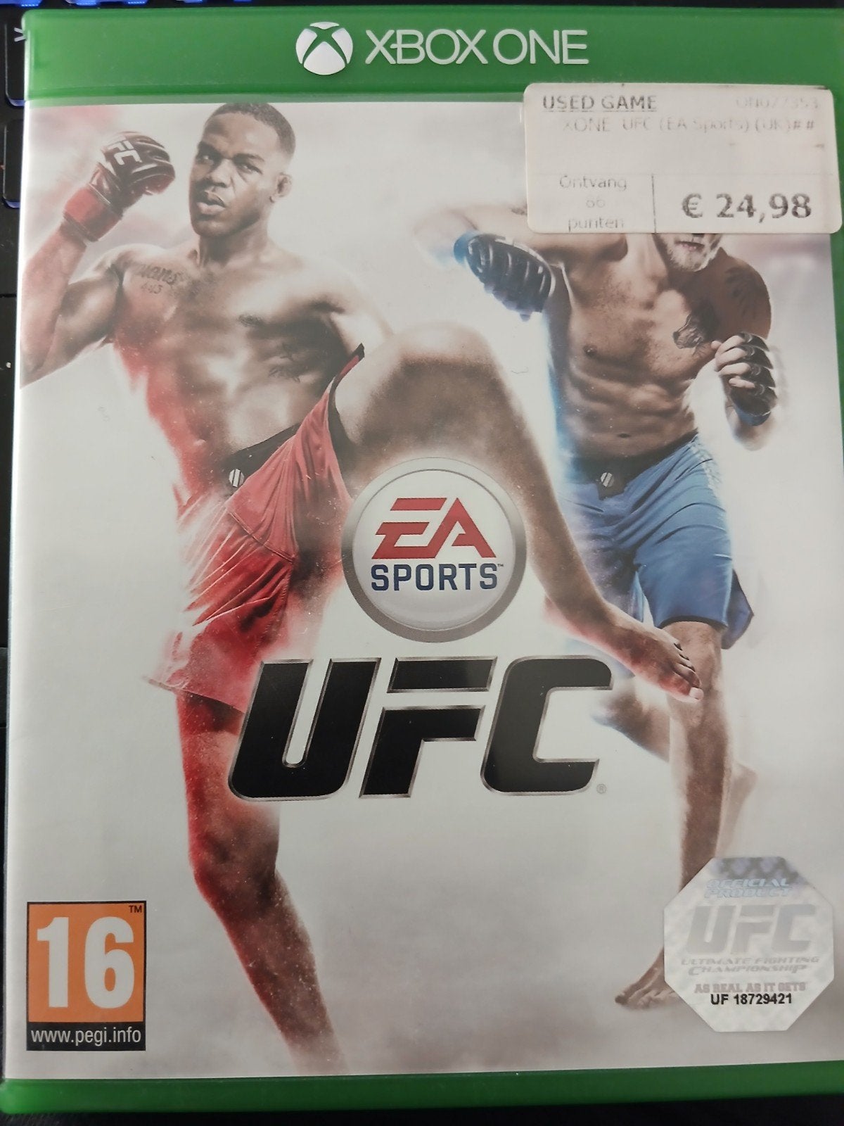 EA Sports UFC - Xbox One (Zo goed als nieuw), Spelcomputers en Games, Online, Vechten, 2 spelers, Ophalen of Verzenden