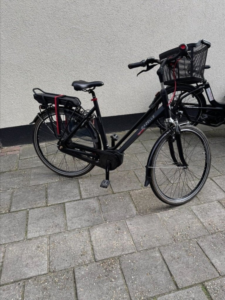 Gazelle Vento C7 HMB L57 Black H7 (mat) 7 versn. met Velgrem, Ophalen, Gebruikt, X, 55 tot 59 cm