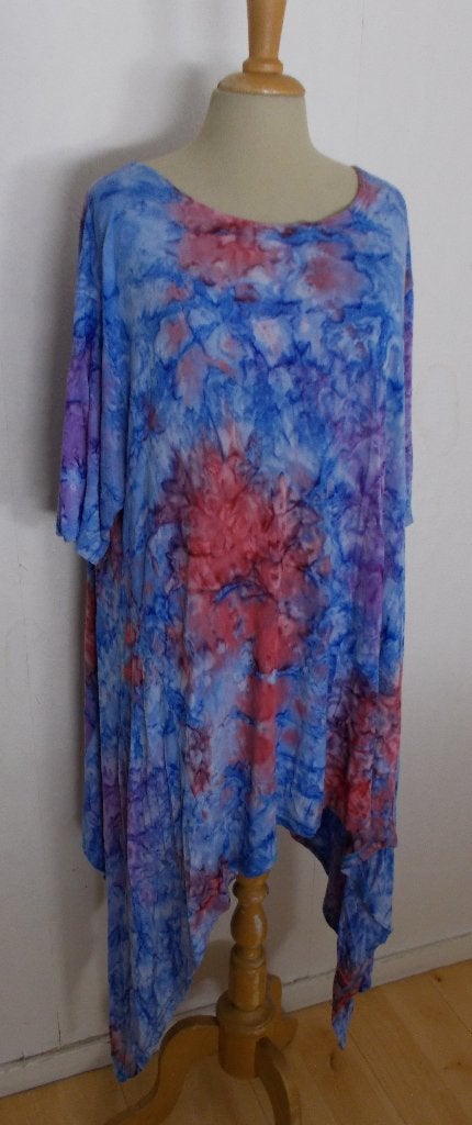 Aparte print tuniek van Normal Crazy! XL/XXL, Verzenden, Gedragen, Maat 46/48 (XL) of groter, Blauw