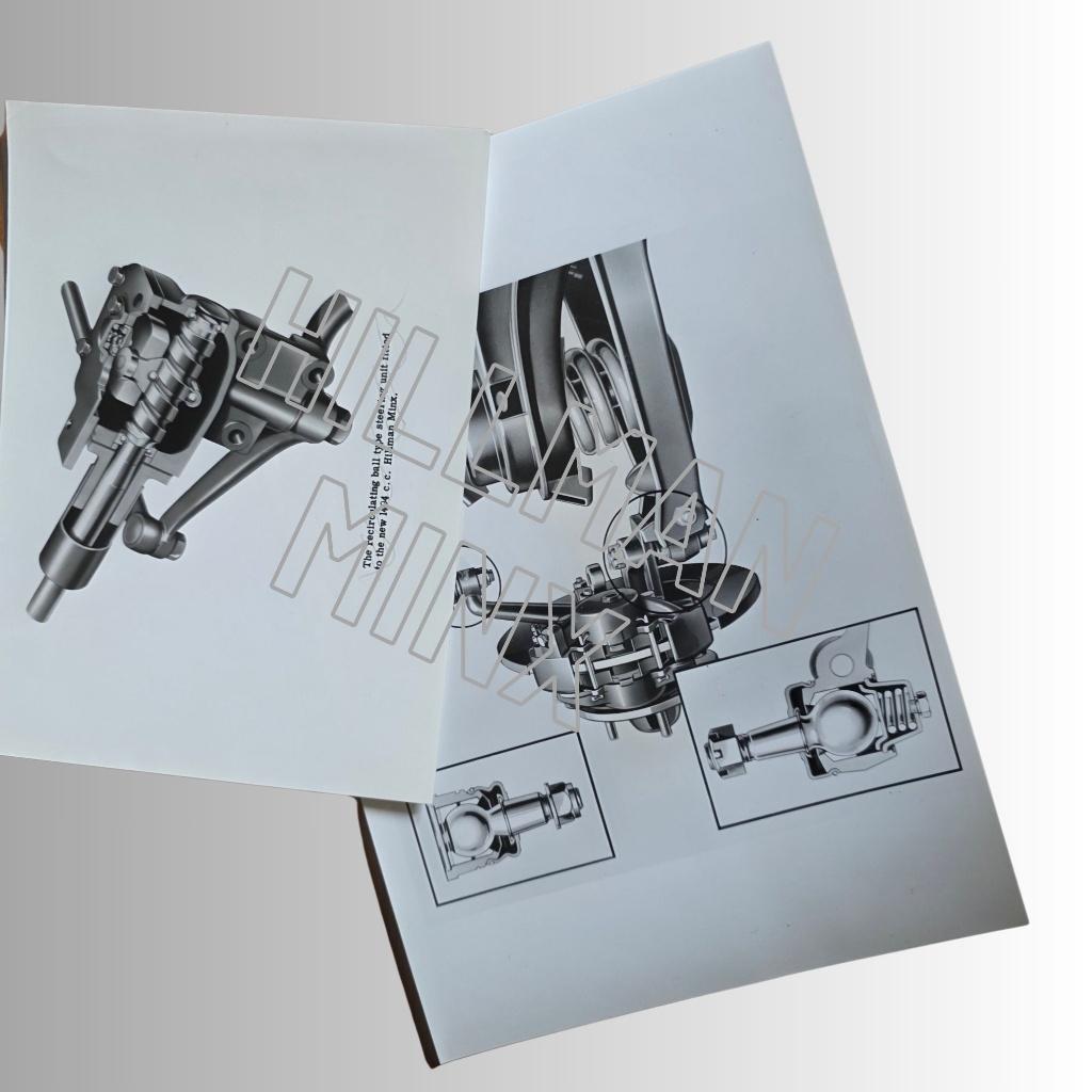 Hillman Minx - technische documentatie, Ophalen of Verzenden