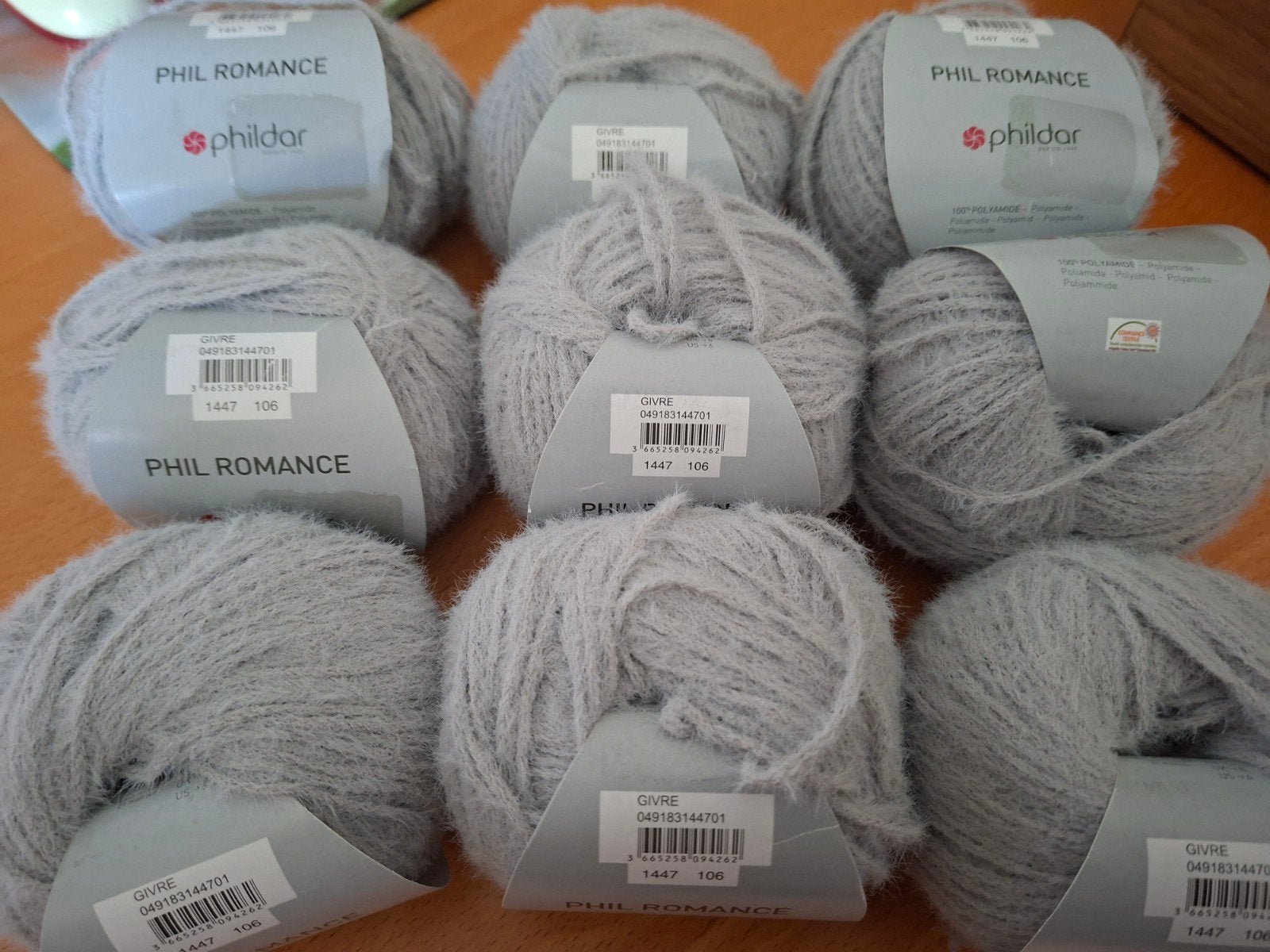 Phildar phil romance 4 partijtjes, Breien of Haken, Phildar, Nieuw, Ophalen of Verzenden