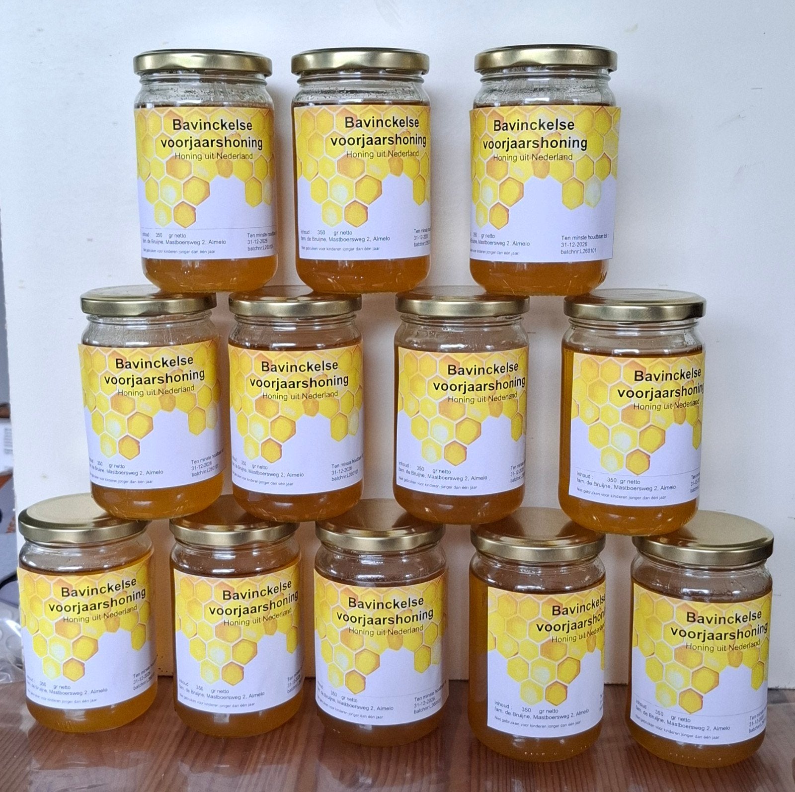 Biologische, natuurlijke honing. Puur goud., Ophalen of Verzenden