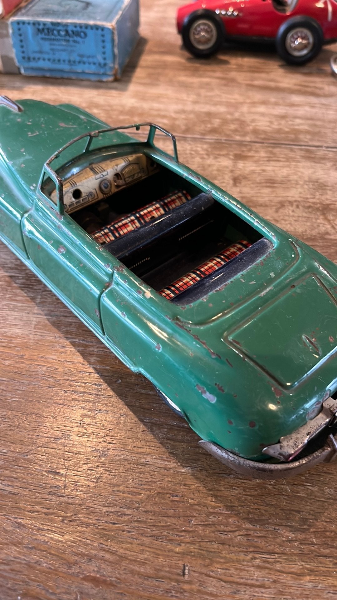 Arnold Candidat blikken speelgoedauto incompleet en bespeeld, Antiek en Kunst, Antiek | Speelgoed, Ophalen of Verzenden