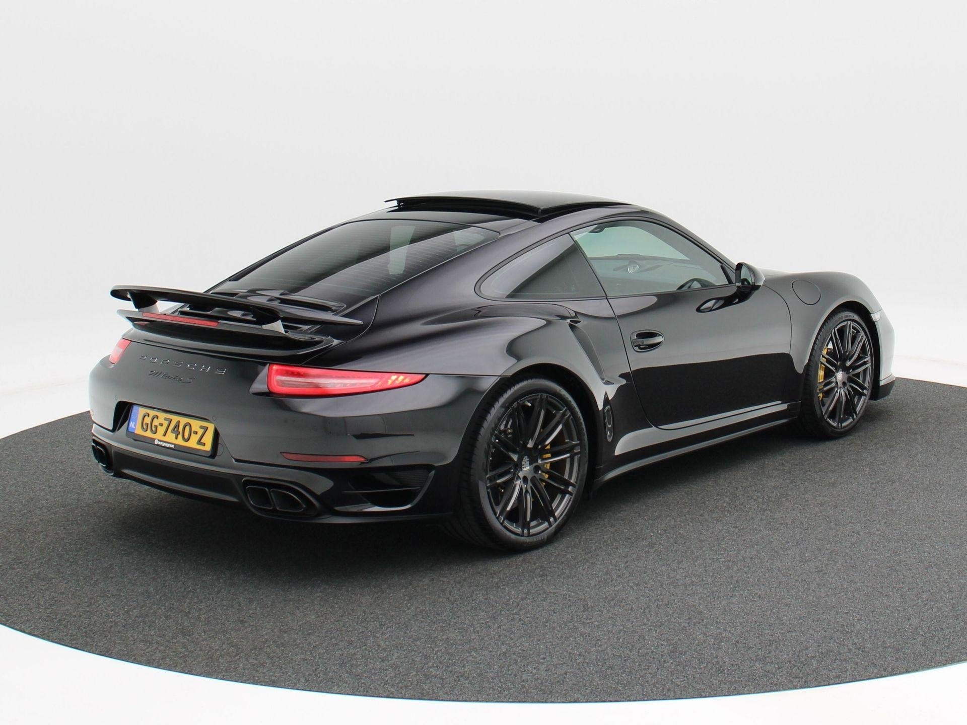 Porsche 911 3.8 Turbo S | BOSE | Sport Chrono | Org NL | | 1, Auto's, Porsche, Automaat, Euro 5, Gebruikt, Zwart