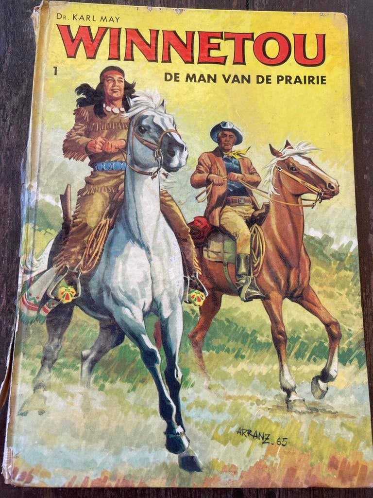 Winnetou De Man van de Prairie - Dr. Karl May (1965), Boeken, Stripboeken, Ophalen of Verzenden, Gelezen