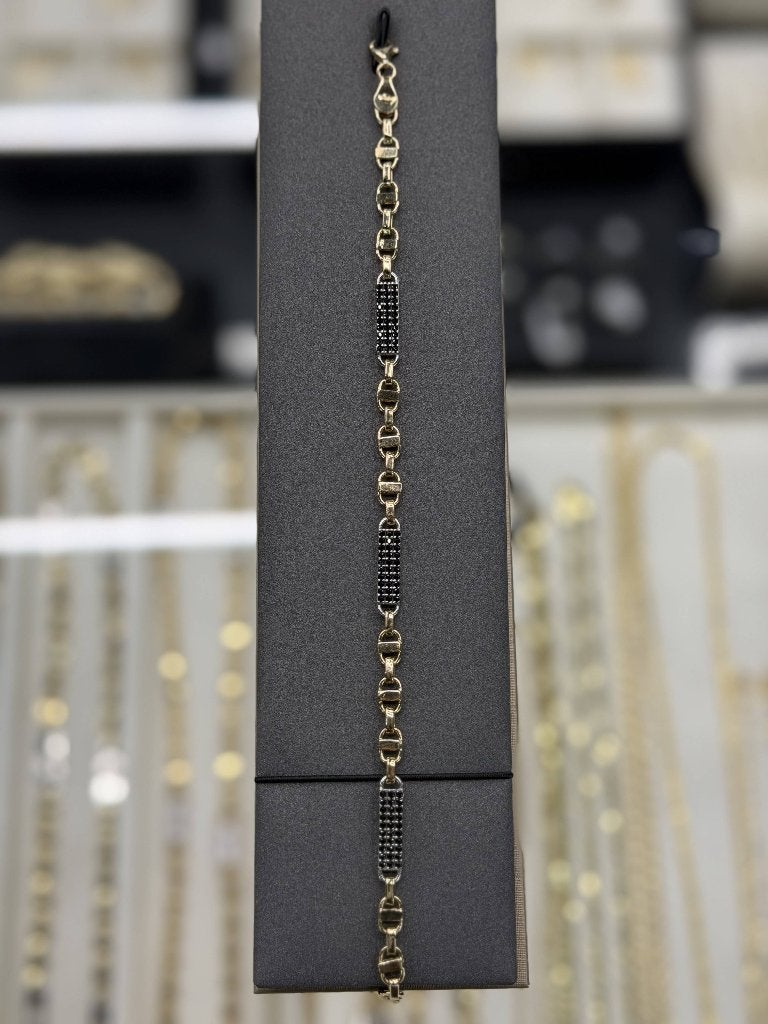 14 Karaat Goud - Kingsley Armband - Nieuw - 8.27 Gram, Ophalen of Verzenden, Nieuw, Goud, Goud