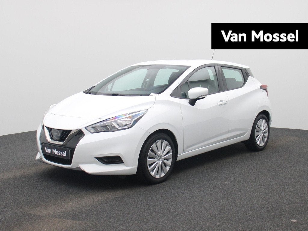 Nissan Micra 1.0 IG-T Acenta | ACHTERUITRIJCAMERA | NAVIGATI, Auto's, Nissan, Voorwielaandrijving, 12 maanden, Gebruikt, Wit