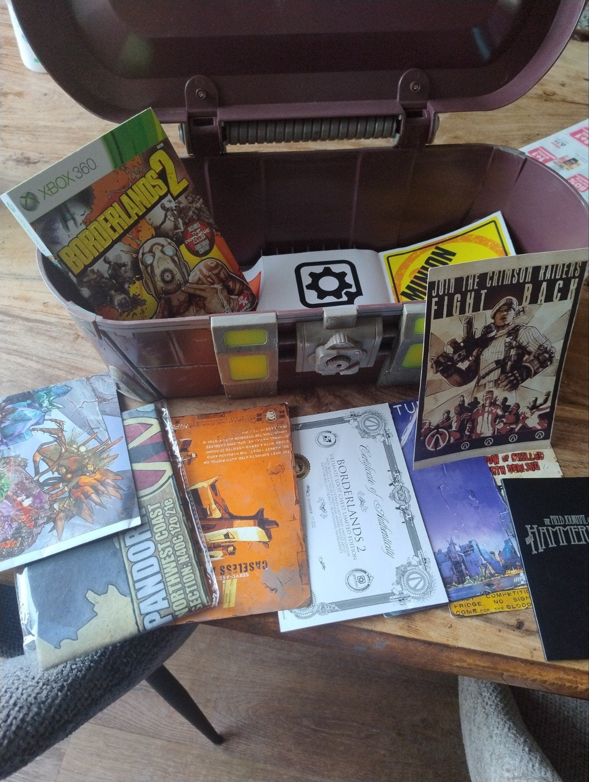 Borderlands 2 Collectors Edition lootbox Xbox 360 met extra', Online, Gebruikt, Vanaf 18 jaar, Shooter