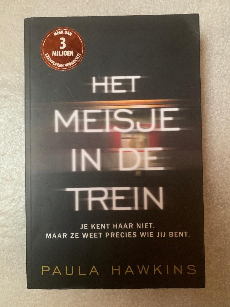 Boek Het meisje in de trein - Paula Hawkins, Ophalen of Verzenden, Zo goed als nieuw, Paula Hawkins