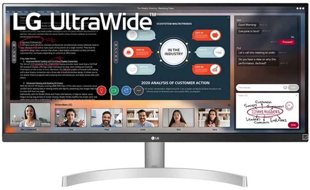 LG Ultrawide IPS Monitor 29 inches, Computers en Software, Monitoren, Ophalen, HDMI, IPS, Full HD