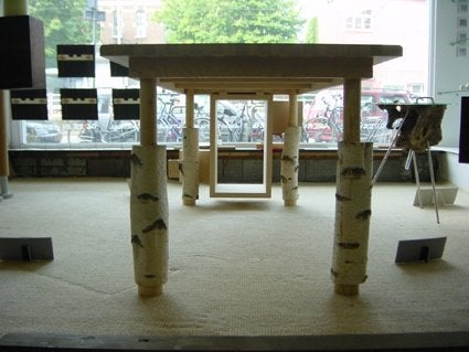 De Berkenhouten Tafel, Huis en Inrichting, Ophalen, Nieuw, 50 tot 100 cm, Vijf personen of meer
