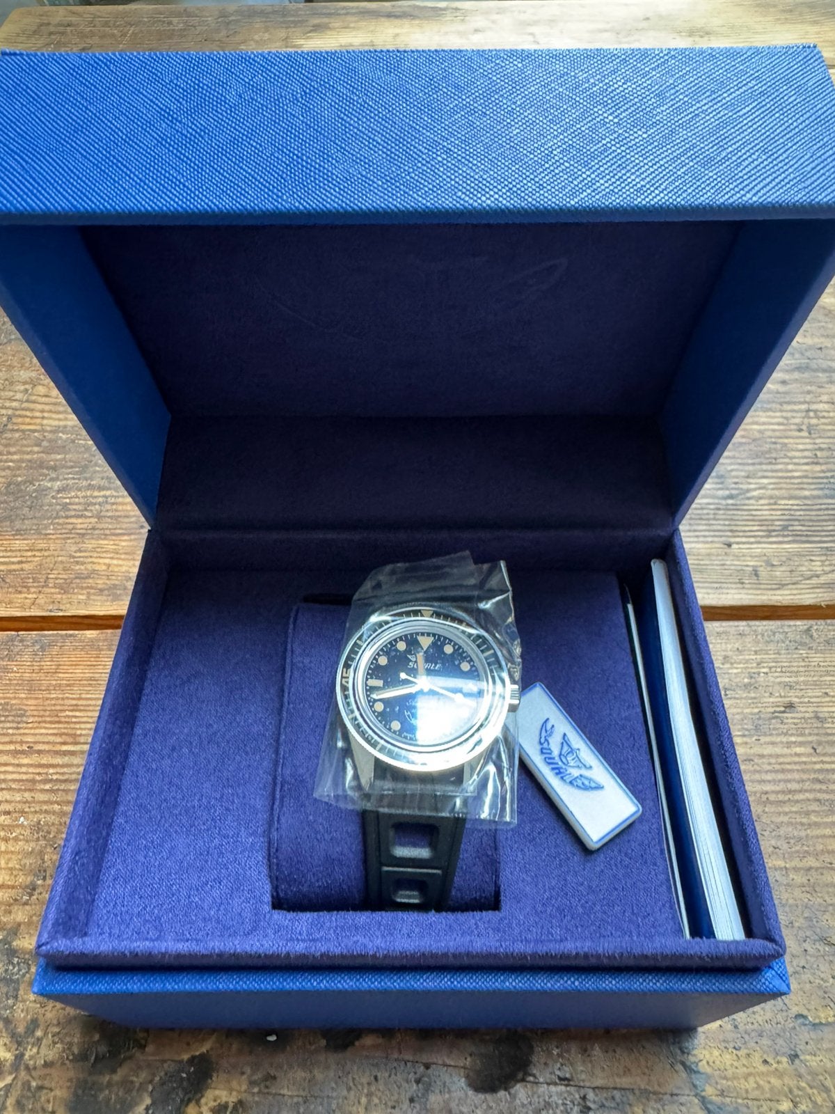 Squale Sub-37 Legend zgan, Ophalen of Verzenden, Zo goed als nieuw, Staal, Overige merken