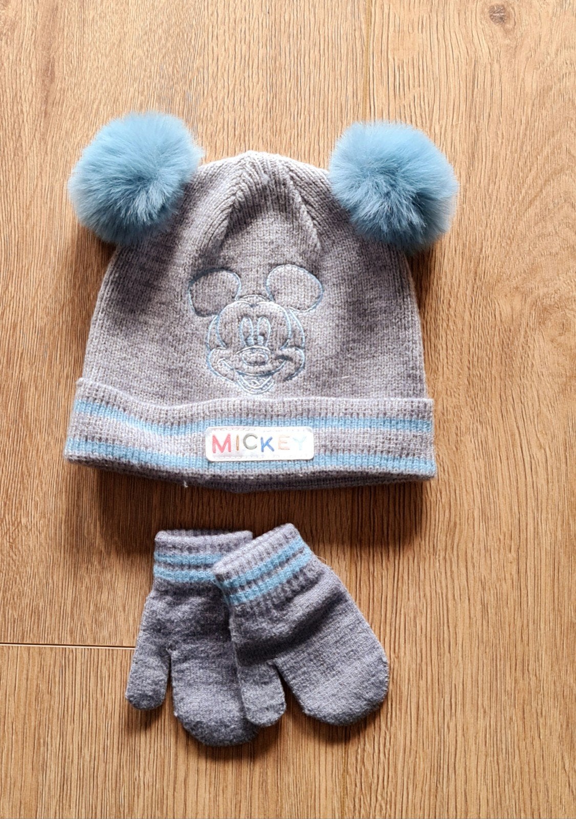 Set met muts en wantjes 2-3 jaar, Setje, Jongen of Meisje, Ophalen of Verzenden, Zo goed als nieuw